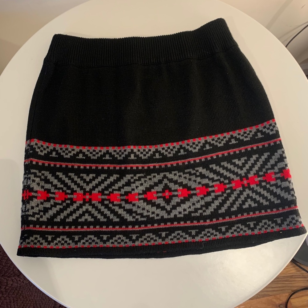 Holiday Knit Skirt